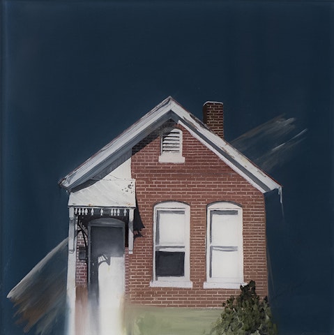 Untitled (Red and White House)