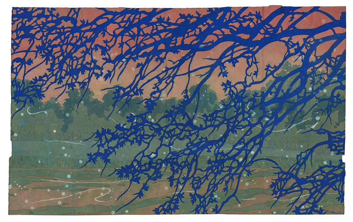 Behind the Blue Veil