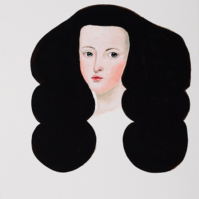 Brunette Drawing