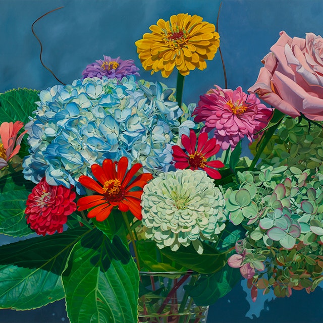 Be flowers in a vase x
