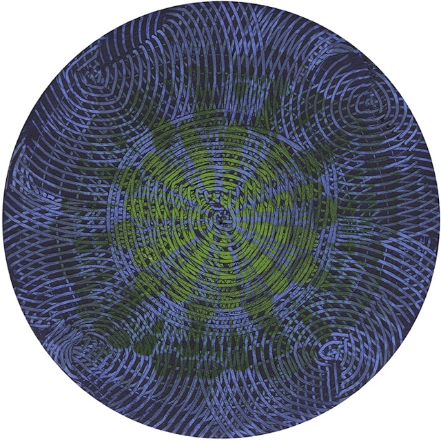 Blue Swirl