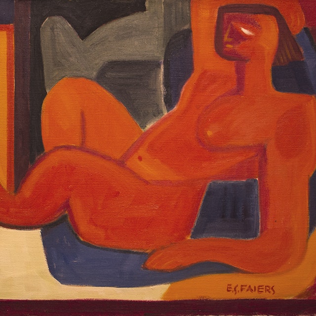 Reclining Red Figure