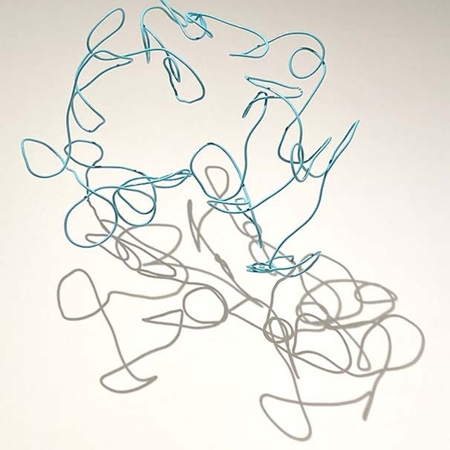 Recontextualized Loose Ends (blue)