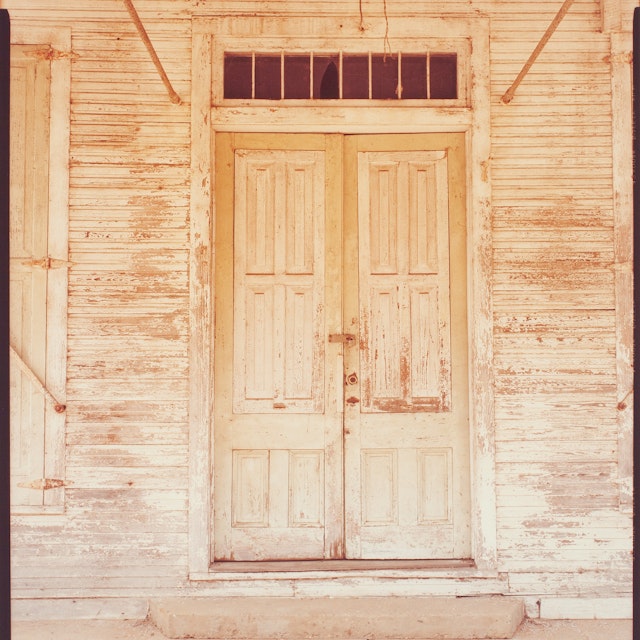 Untitled (Doors, White Building, Newbern)